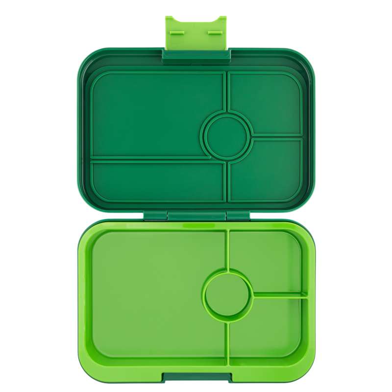 Yumbox Matlåda - Tapas XL - 4 rum - Palm Green/Solid Lime 