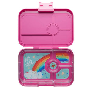 Yumbox Matlåda - Tapas XL - 4 fack - Mailbu Purple/Rainbow 