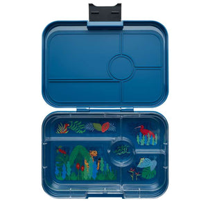 Yumbox Matlåda - Tapas XL - 5 rum - Monte Carlo Blue/Jungle 