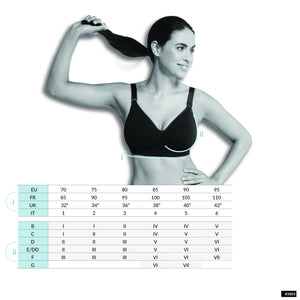 Carriwell New Mum Amnings-BH Lace Drop Cup - Vit