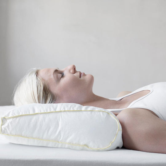 Fossflakes Chiropractic pillow med betræk - ergonomisk og kiropraktisk pude-Pude-Mammashop.dk