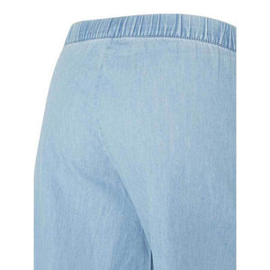 Mamalicious Tanja vente / graviditets shorts - Light blue demin-Graviditetsshorts-Mammashop.dk